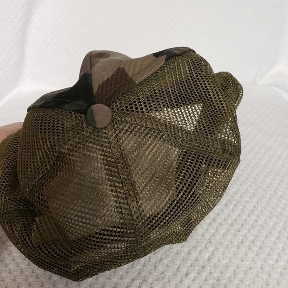The Pro Adjustable Adult Camo Hat Ball Cap USA - Picture 6 of 8